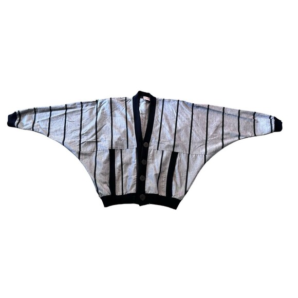 VINTAGE 70S  2PC RETRO Double Jacket PANTS STRIPE SET By Diamonds Run 9/10 - Picture 4 of 16